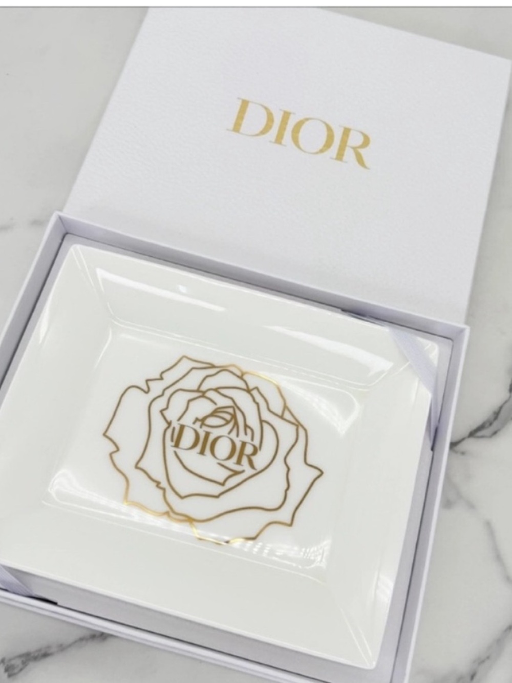 Dior beauty gift Ceramic plate